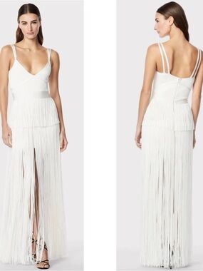 slip long dress 90s V Silk Slip